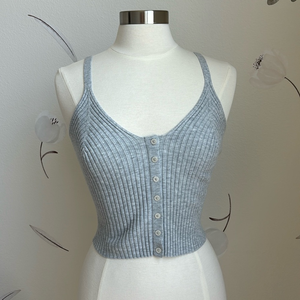 NWT aerie ribbed sweater tank top
